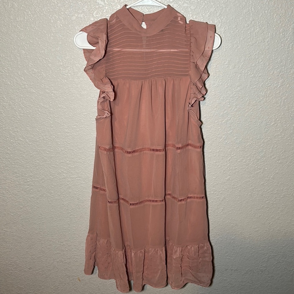 Who What Wear XS Pink Dress